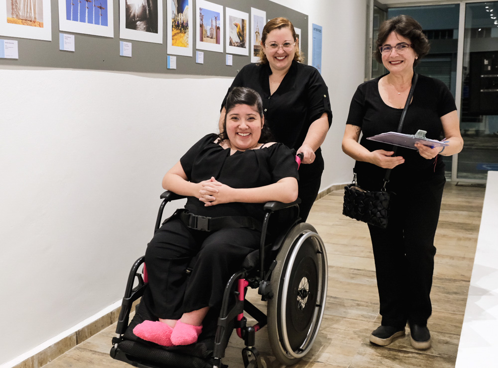Acessibilidade motora em todas as áreas do centro cultural, 2024